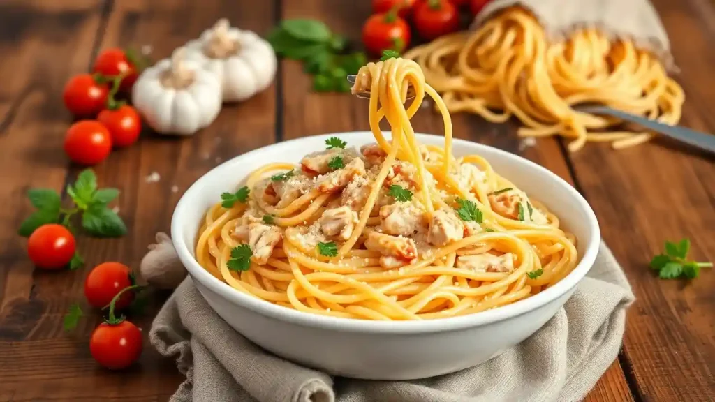 Chicken Spaghetti Recipe A Delicious and Easy Family Meal